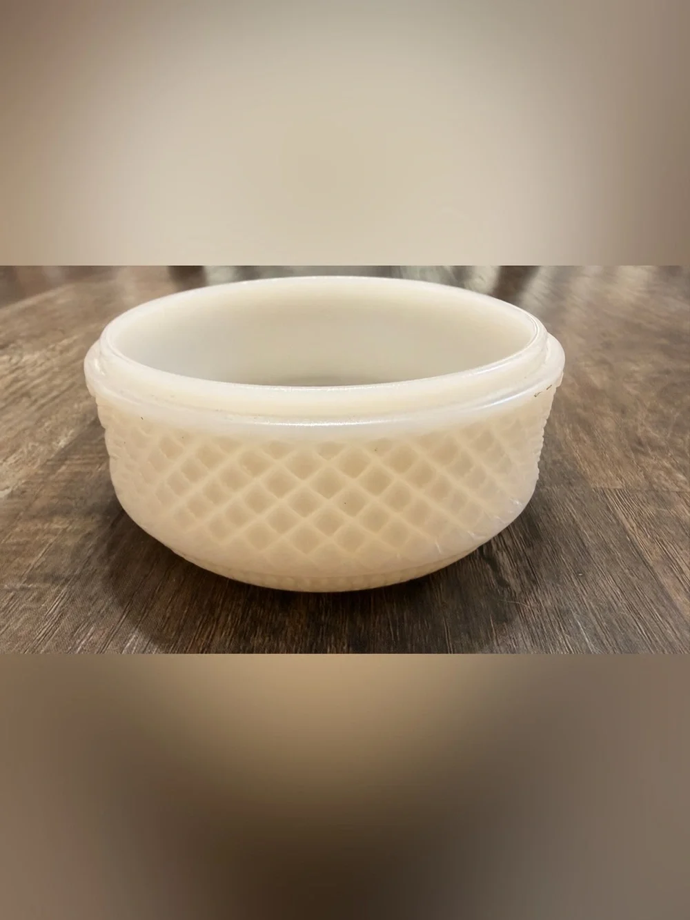 Milk Glass Dish